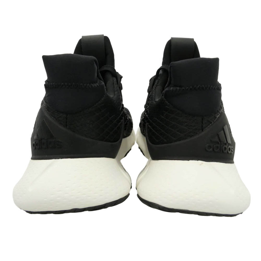 adidas アディダス EG1399 EDGE XT ランニングシューズ ローカットスニーカー ブラック系 ホワイト系 25cm【極上美品】【中古】