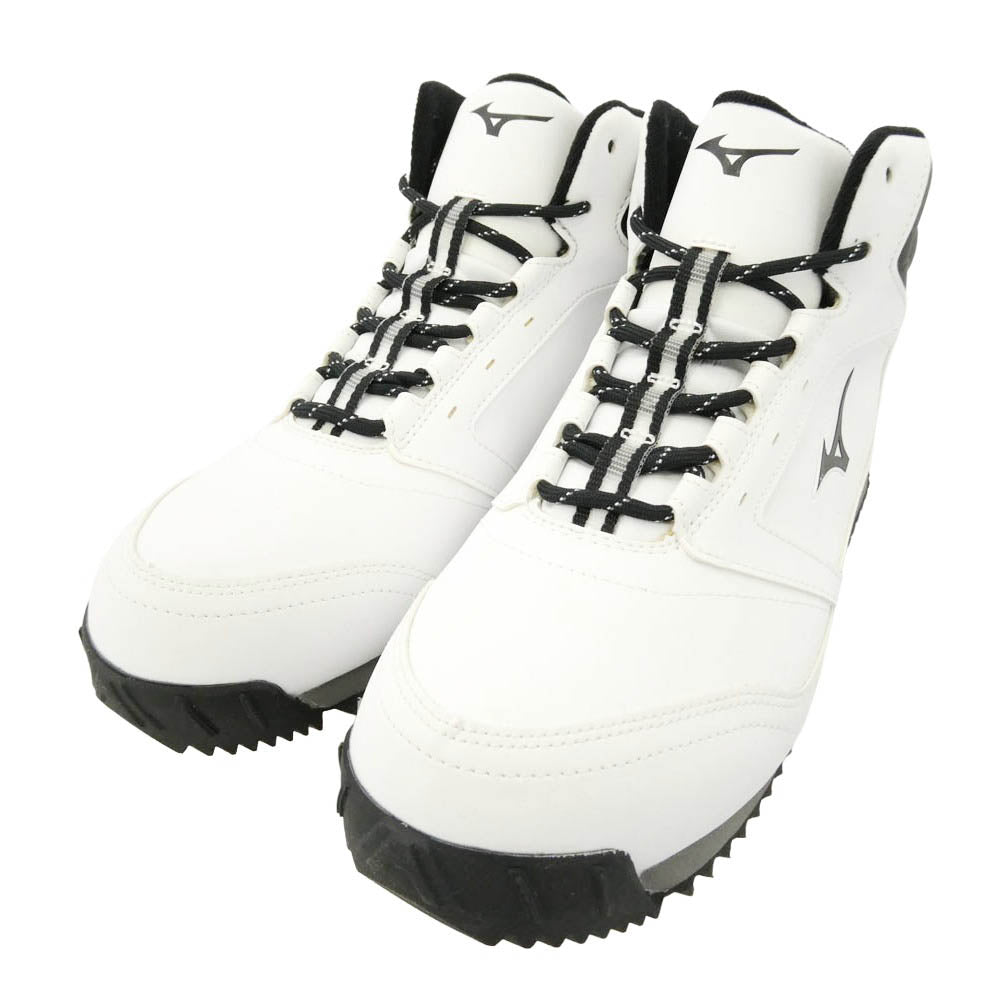 Mizuno ミズノ B1GA220201 SNOW SCAPE 2 スノースケープ スノーウォーキングシューズ ハイカットスニーカー ホワイト系 ブラック系 25.5cm【美品】【中古】