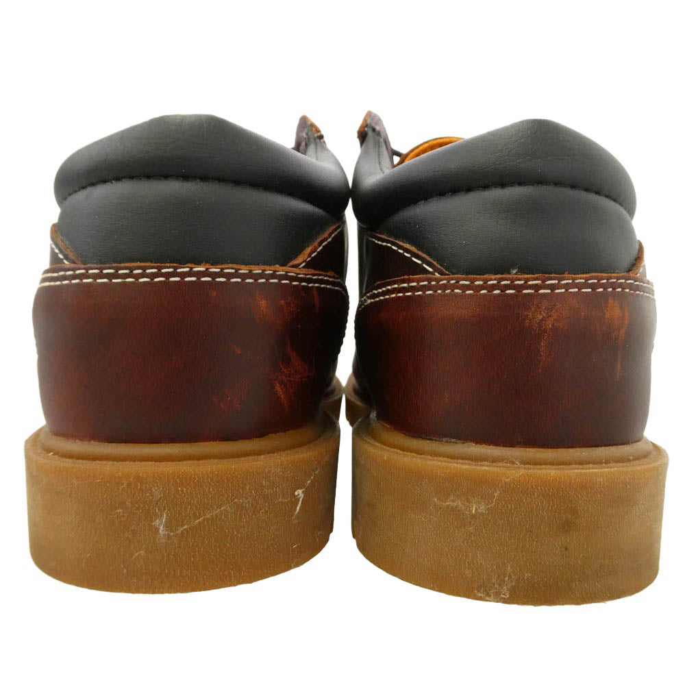 Timberland ティンバーランド A1P3U YOUTH BASIC OX Shoes ユース ベーシック オックス シューズ レザー ローカット ブーツ ブラウン系 25cm【中古】