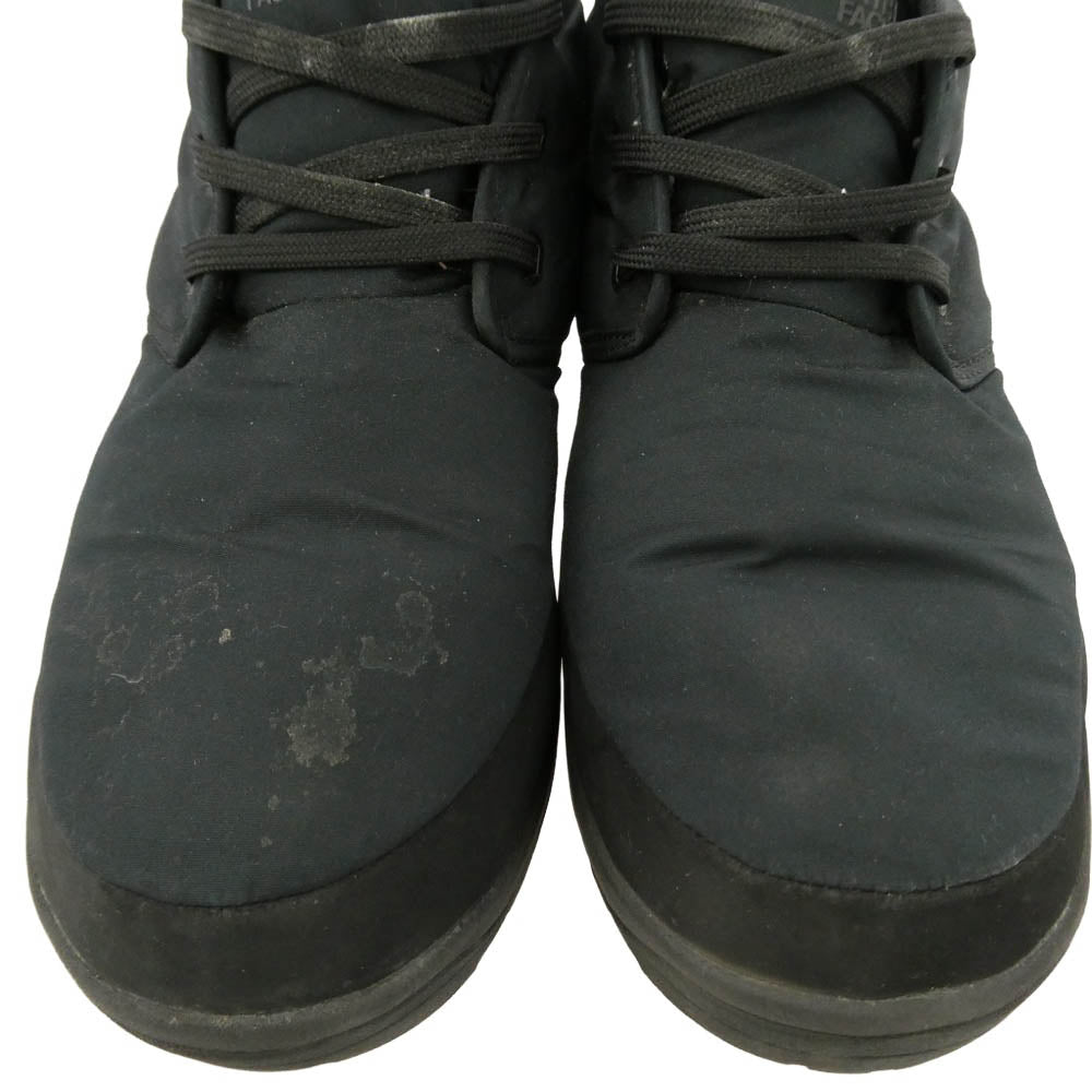 THE NORTH FACE ノースフェイス NF52276 HUMPBACK WP CHUKKA TNF ハンプバック ウォータープルーフ チャッカ ショート ブーツ ブラック系 26cm【中古】