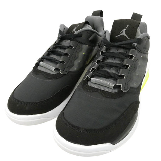 NIKE ナイキ CD6105-007 JUMPMAN Jordan Air Max 200 ジャンプマン ジョーダン エアマックス200 バスケットボール シューズ ローカットスニーカー ブラック系 ホワイト系 25.5cm【中古】