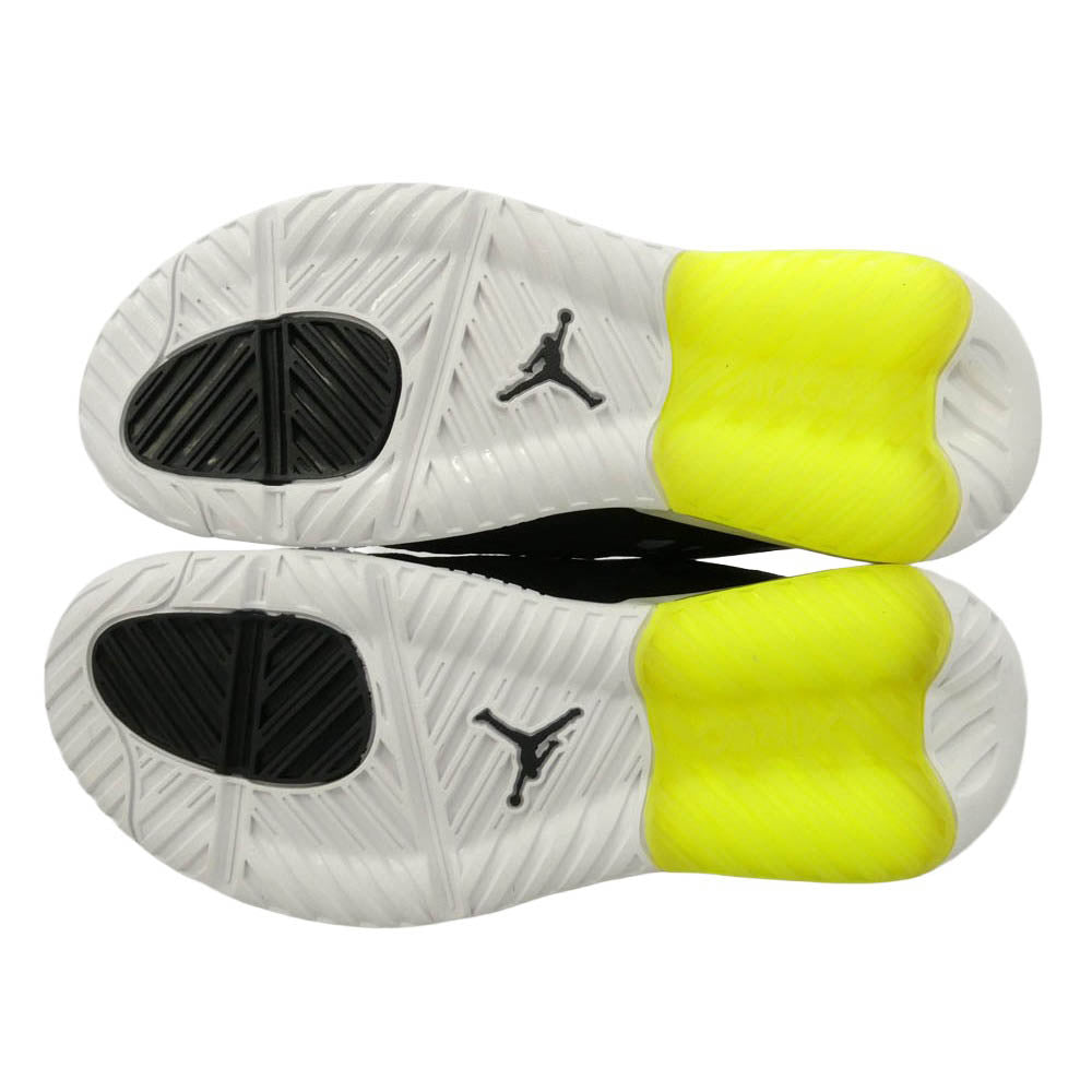 NIKE ナイキ CD6105-007 JUMPMAN Jordan Air Max 200 ジャンプマン ジョーダン エアマックス200 バスケットボール シューズ ローカットスニーカー ブラック系 ホワイト系 25.5cm【中古】