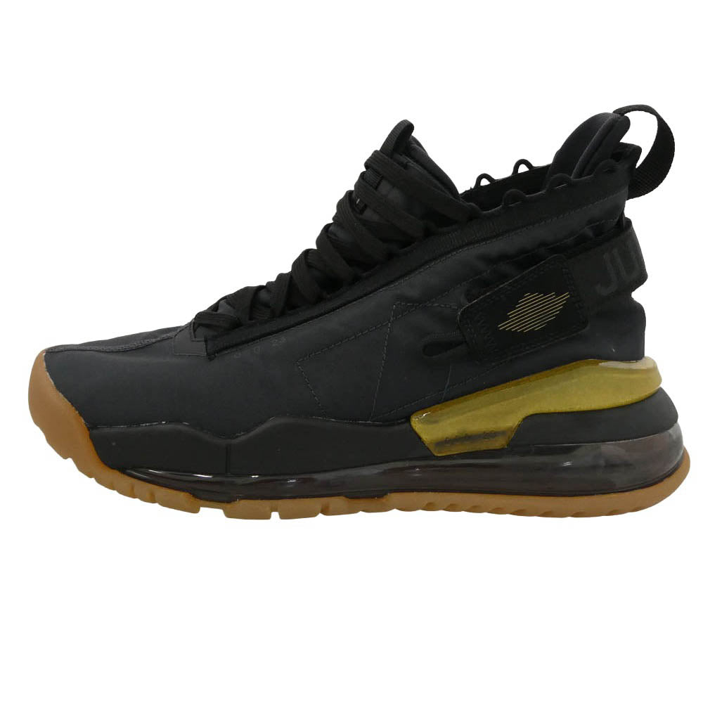 NIKE ナイキ BQ6623-070 JUMPMAN JORDAN PROTO MAX 720 ジャンプマン ジョーダン プロト マックス 720 Black Metallic Gold バスケットボール シューズ ハイカットスニーカー ブラック系 26cm【中古】