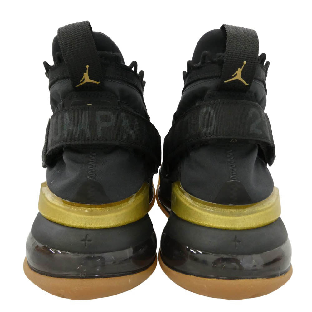 NIKE ナイキ BQ6623-070 JUMPMAN JORDAN PROTO MAX 720 ジャンプマン ジョーダン プロト マックス 720 Black Metallic Gold バスケットボール シューズ ハイカットスニーカー ブラック系 26cm【中古】