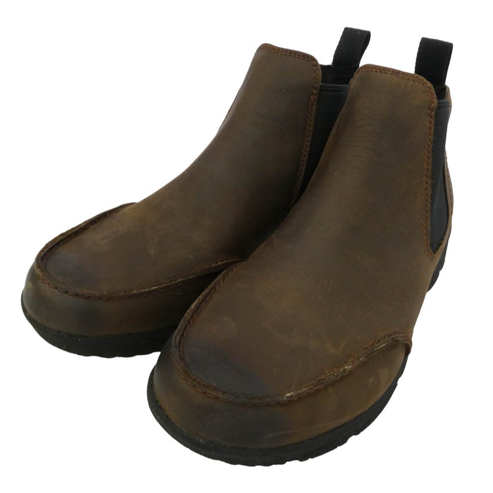 REGAL リーガル 298W GORE-TEX ゴアテックス walker ウォーカー サイドゴア チェルシー ブーツ ダークブラウン系 25cm【極上美品】【中古】