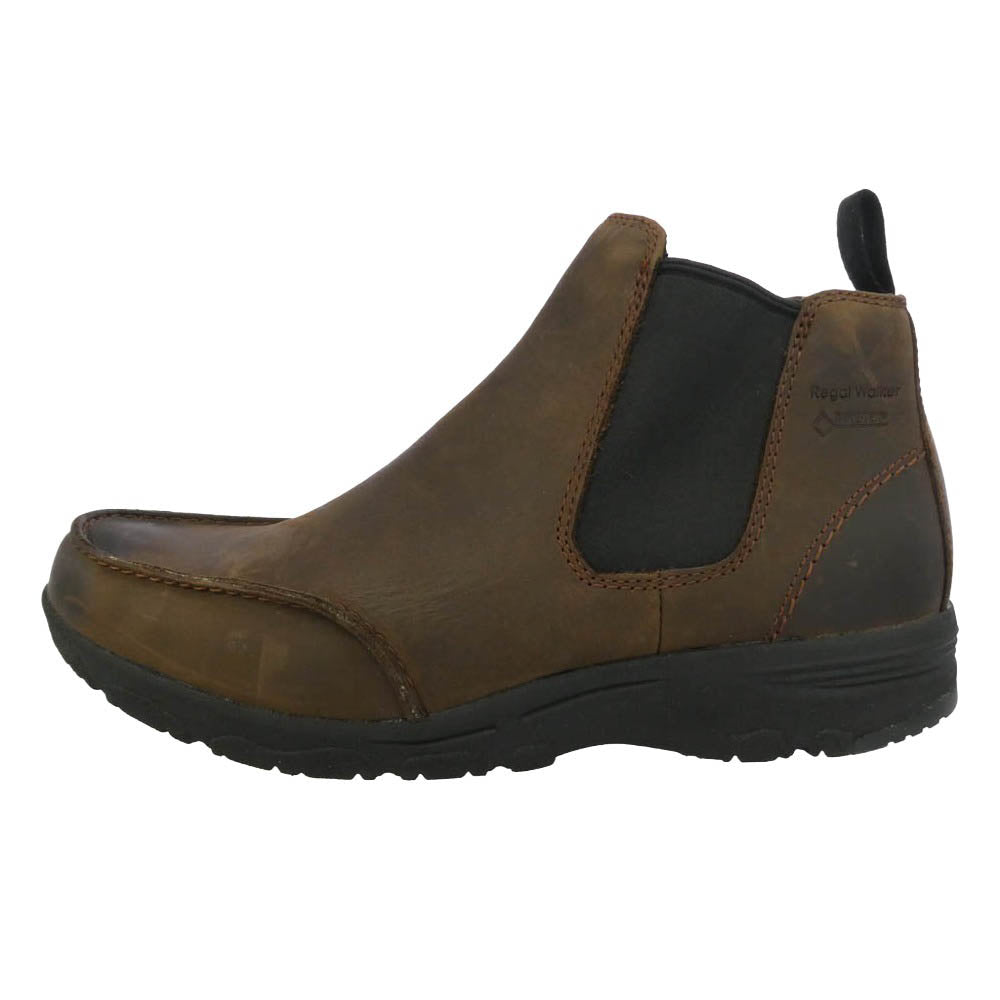 REGAL リーガル 298W GORE-TEX ゴアテックス walker ウォーカー サイドゴア チェルシー ブーツ ダークブラウン系 25cm【極上美品】【中古】