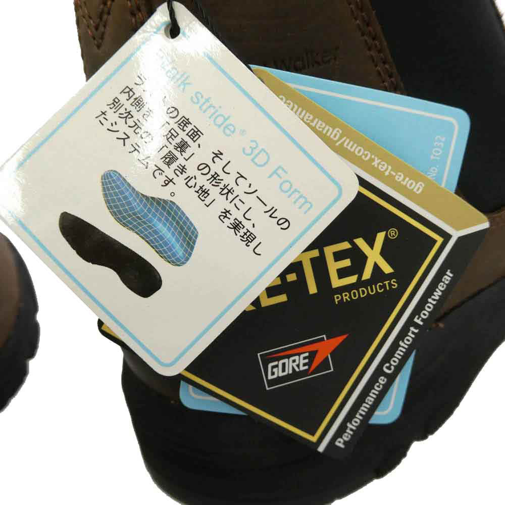 REGAL リーガル 298W GORE-TEX ゴアテックス walker ウォーカー サイドゴア チェルシー ブーツ ダークブラウン系 25cm【極上美品】【中古】