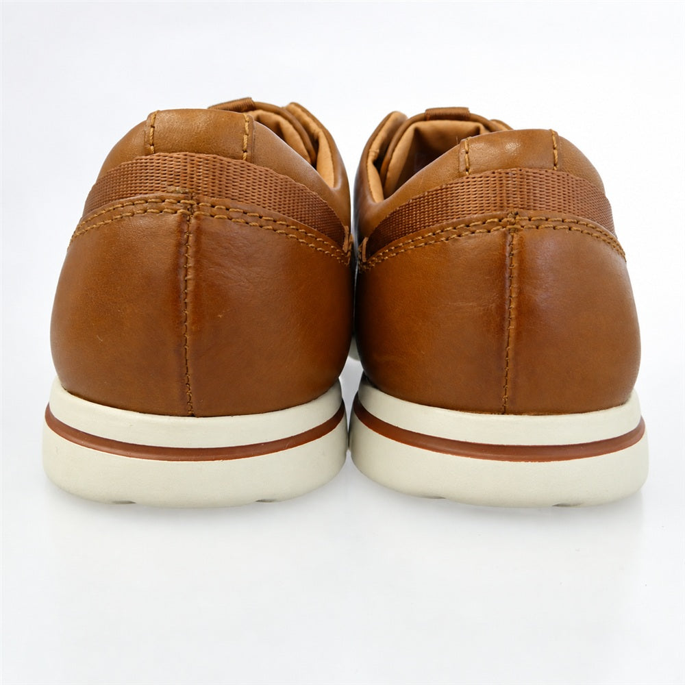 Clarks クラークス 61092156 Vennor Walk ベナー ウォーク レザー シューズ ブラウン系 UK7【極上美品】【中古】
