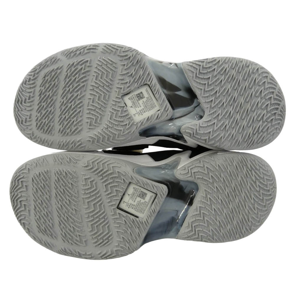 NIKE ナイキ CD3002-001 JORDAN WHY NOT ZER0 3 PF ジョーダン ワイノット ゼロ 3 PF バスケットボールシューズ ローカットスニーカー ブラック系 ホワイト系 25cm【極上美品】【中古】
