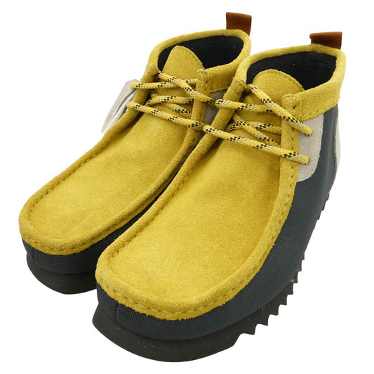 Clarks クラークス 775J Wallabee2 FTRE ワラビー 2 フューチャー スエード レザー ショート ブーツ マルチカラー系 UK7【新古品】【未使用】【中古】