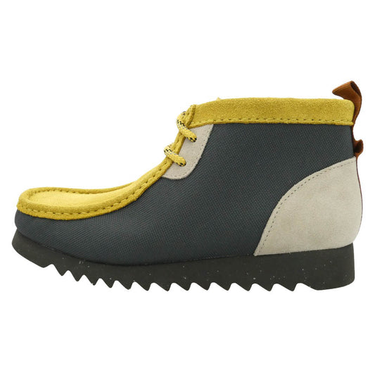 Clarks クラークス 775J Wallabee2 FTRE ワラビー 2 フューチャー スエード レザー ショート ブーツ マルチカラー系 UK7【新古品】【未使用】【中古】