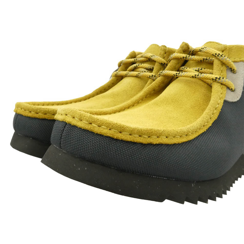 Clarks クラークス 775J Wallabee2 FTRE ワラビー 2 フューチャー スエード レザー ショート ブーツ マルチカラー系 UK7【新古品】【未使用】【中古】