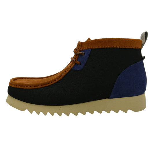 Clarks クラークス 775J Wallabee2 FTRE ワラビー 2 フューチャー スエード レザー ショート ブーツ ブラウン マルチカラー系 UK7【新古品】【未使用】【中古】