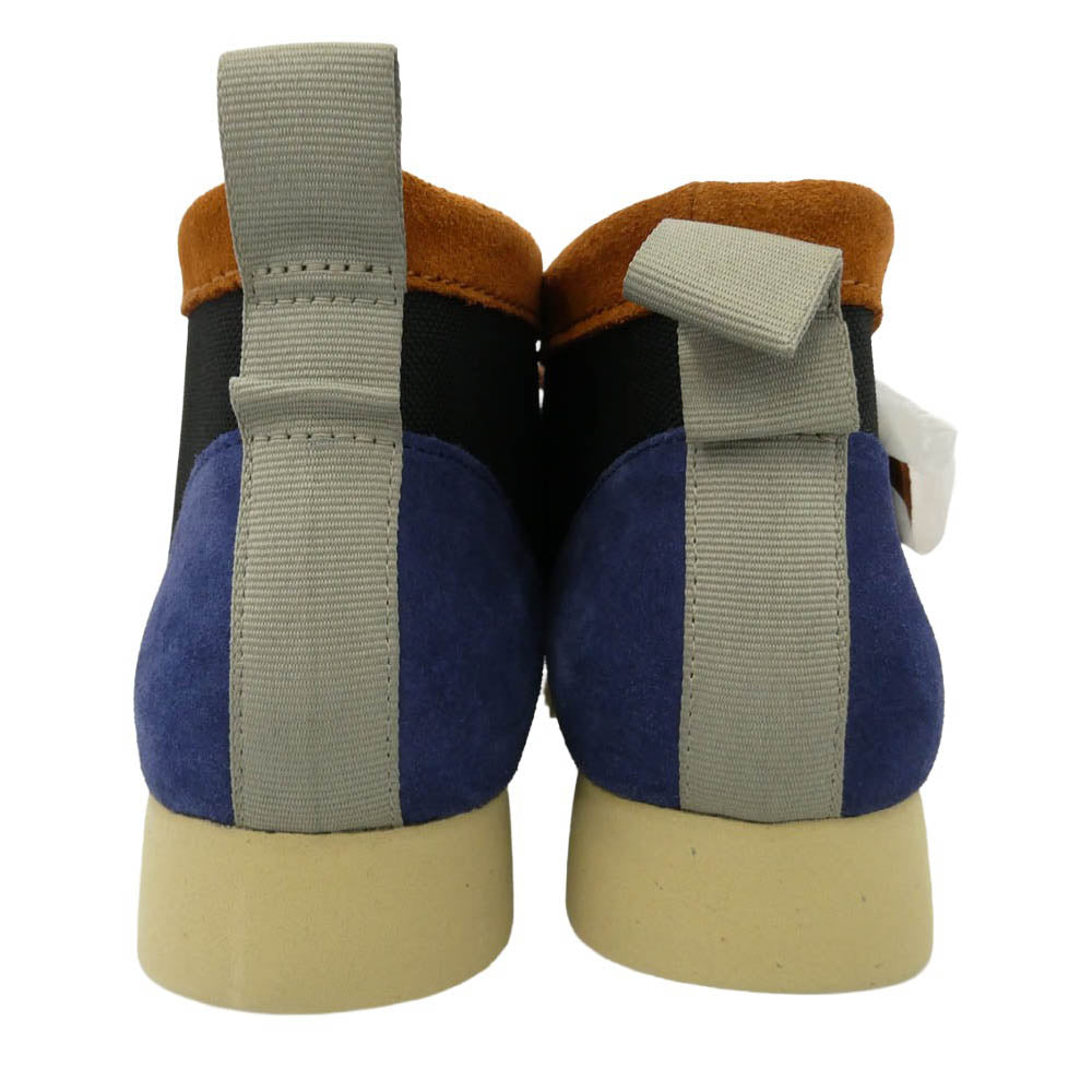 Clarks クラークス 775J Wallabee2 FTRE ワラビー 2 フューチャー スエード レザー ショート ブーツ ブラウン マルチカラー系 UK7【新古品】【未使用】【中古】