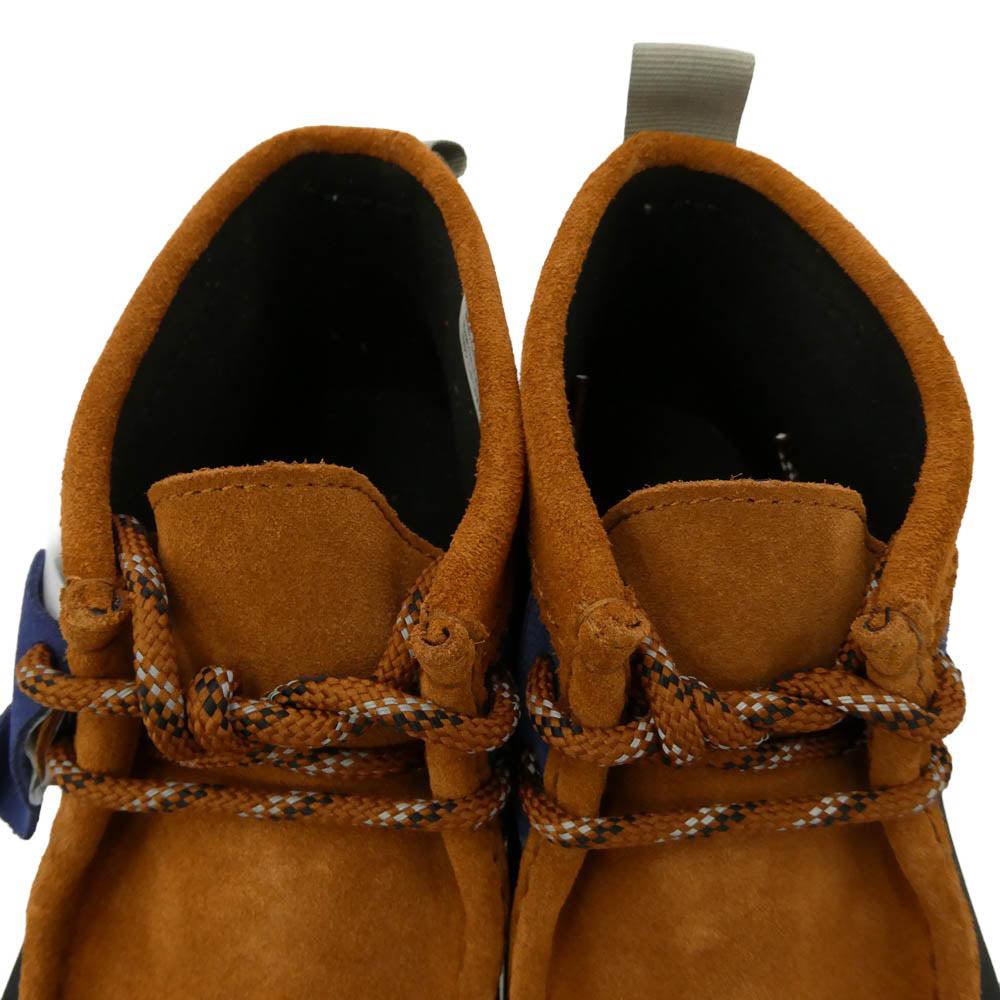 Clarks クラークス 775J Wallabee2 FTRE ワラビー 2 フューチャー スエード レザー ショート ブーツ ブラウン マルチカラー系 UK7【新古品】【未使用】【中古】