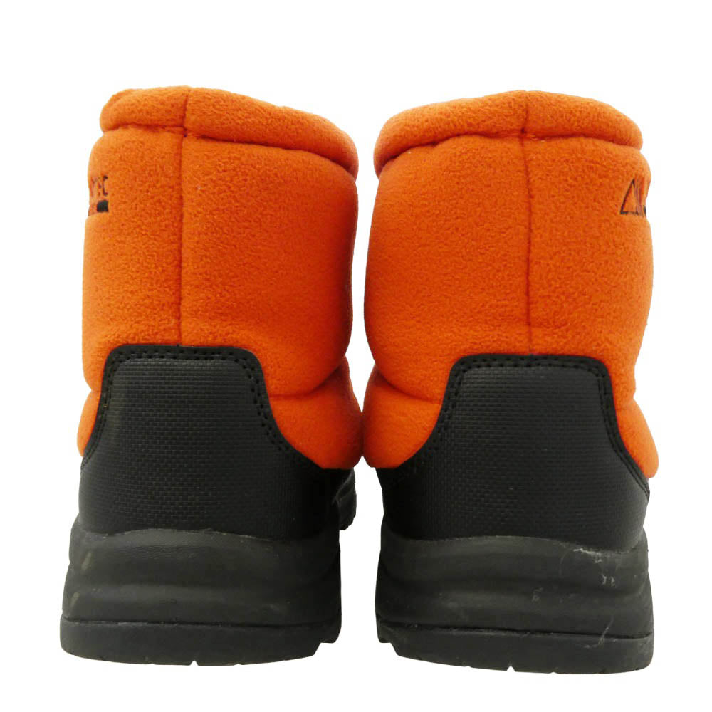THE NORTH FACE ノースフェイス NF52473 Nuptse Bootie Short POLARTEC ヌプシ ブーティ ショート ポーラテック ボア ブーツ オレンジ系 ブラック系 26cm【中古】