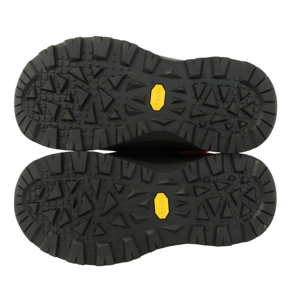THE NORTH FACE ノースフェイス NF52473 Nuptse Bootie Short POLARTEC ヌプシ ブーティ ショート ポーラテック ボア ブーツ オレンジ系 ブラック系 26cm【中古】