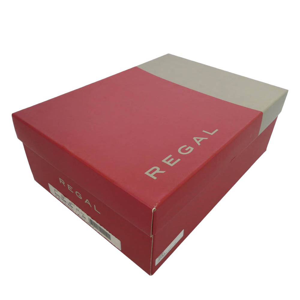 REGAL リーガル 55NR レザー ドレス チャッカ ブーツ バーガンディ ワインレッド系 25.5cm【美品】【中古】