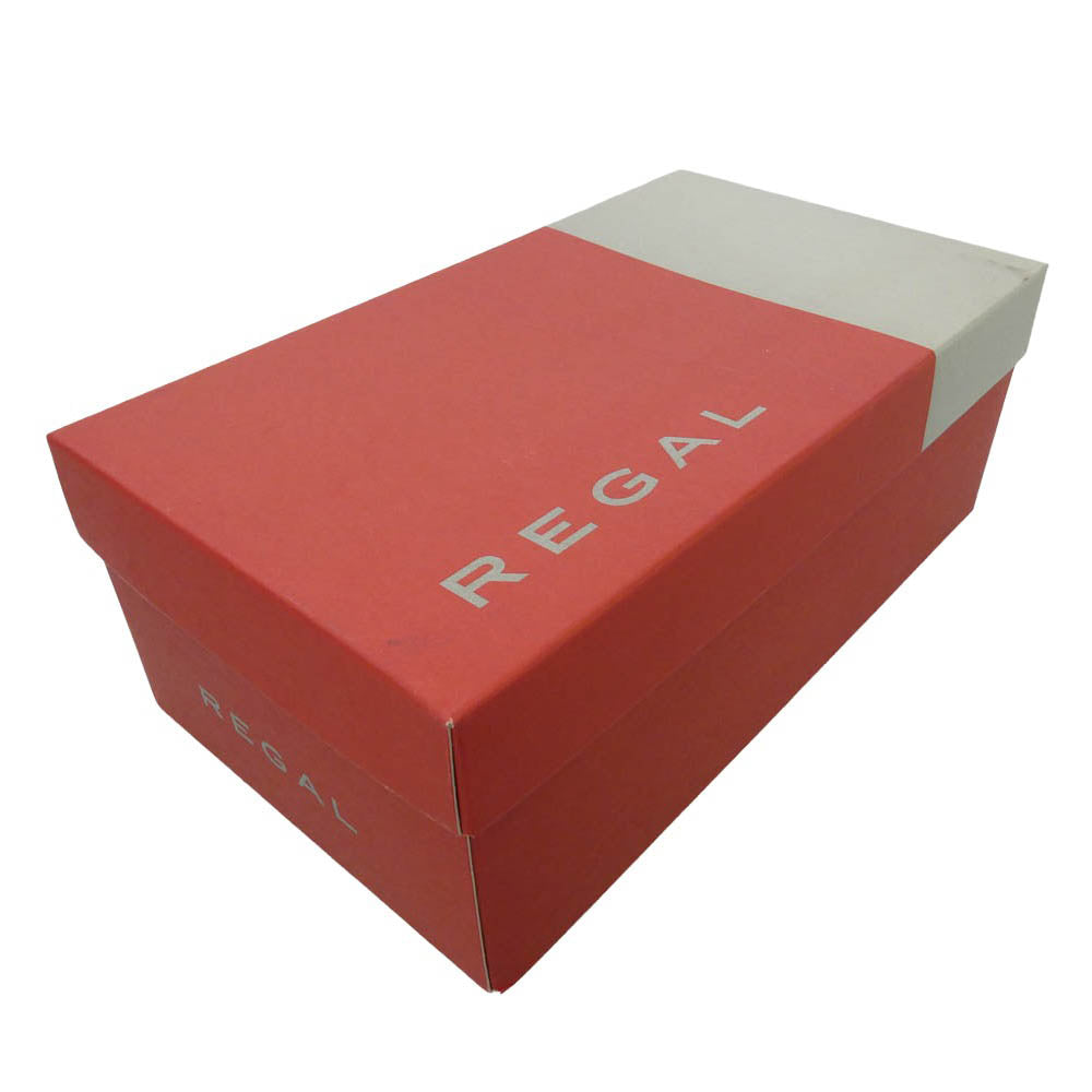REGAL リーガル 35HR GORE-TEX ゴアテックス 内羽根 ストレートチップ レザー ビジネスシューズ ブラック系 25cm【新古品】【未使用】【中古】