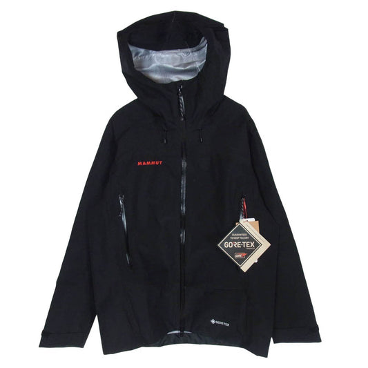 Mammut マムート 105284 Alpine Guide HS Hooded Jacket アルパイン ガイド ハードシェル フーデッドジャケット マウンテンパーカー ブラック系 M【新古品】【未使用】【中古】