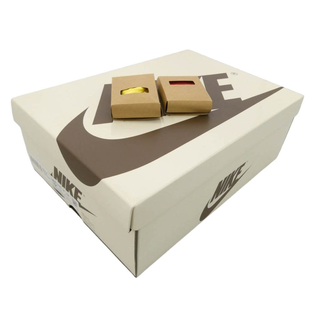 NIKE ナイキ DZ4137-700 【フェイクバスターズ鑑定済】Travis Scott Women's Air Jordan 1 Retro Low OG Canary トラヴィススコット ウィメンズ エアジョーダン1 レトロ ロー カナリー ローカット スニーカー イエロー系 グレー系 ブルー 27.5cm【中古】