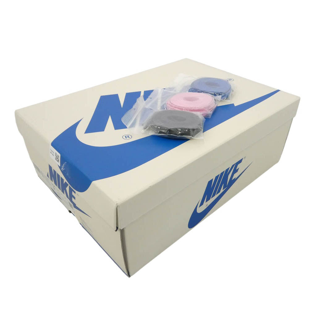 NIKE ナイキ Travis Scott FRAGMENT DESIGN フラグメントデザイン DM7866-140 【フェイクバスターズ鑑定済】 Travis Scott × fragment design × Air Jordan 1 Low OG SP Military Blue トラヴィススコット フラグメントデザイン エアジョーダン1 ロー OG SP ミリタリー ブルー ローカット スニーカー ホワイト系 ブラック系 ブルー系 27cm【中古】