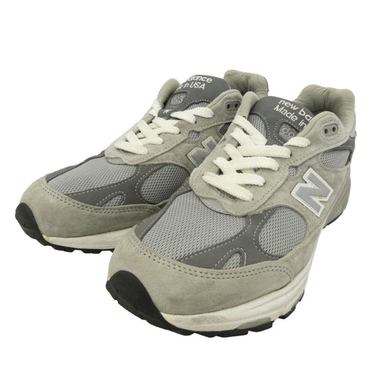 NEW BALANCE ニューバランス MR993GL Gray ローカット スニーカー グレー系 チャコール系 28cm【中古】