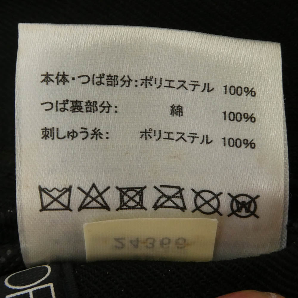 WACKO MARIA ワコマリア NEW ERA ニューエラ × NEW ERA 9FORTY ニューエラ 刺繍 キャップ 帽子 ブラック系【中古】