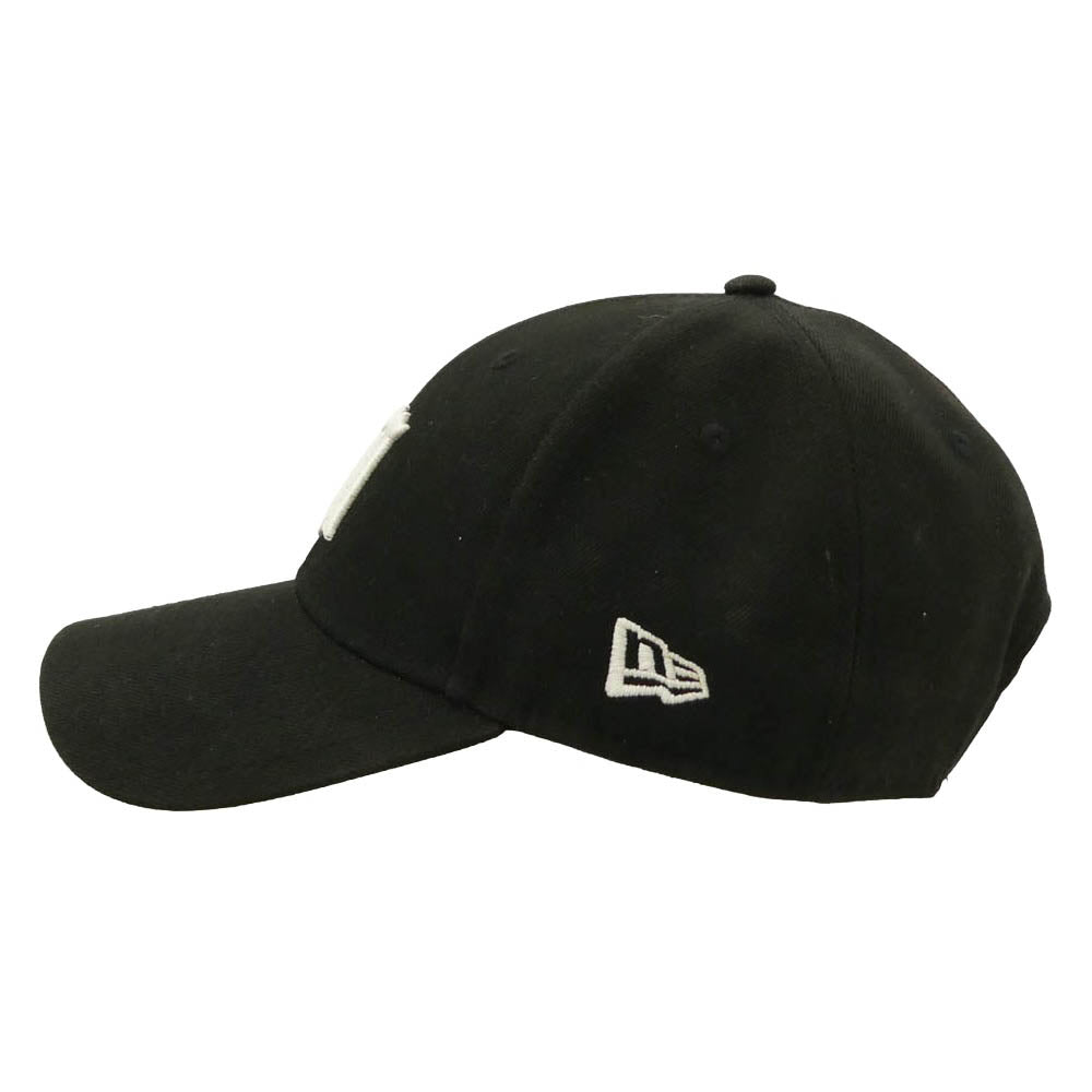 WACKO MARIA ワコマリア NEW ERA ニューエラ × NEW ERA 9FORTY ニューエラ 刺繍 キャップ 帽子 ブラック系【中古】