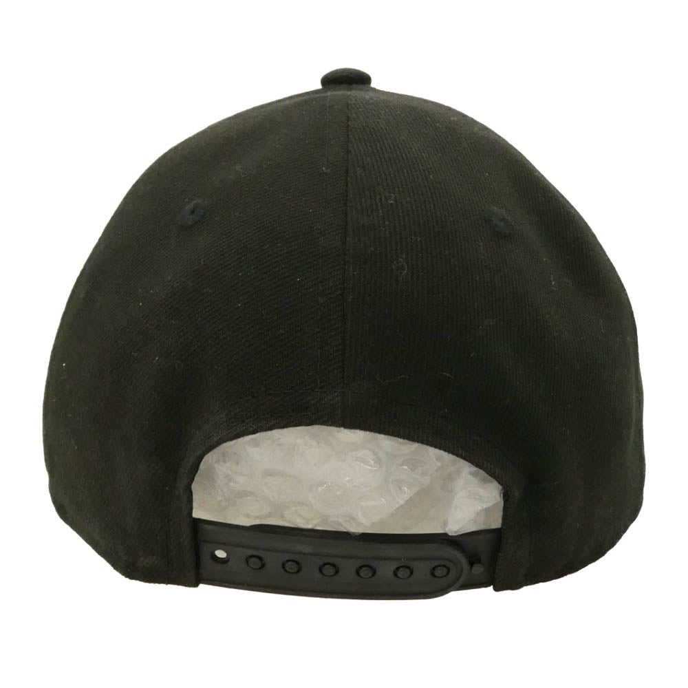 WACKO MARIA ワコマリア NEW ERA ニューエラ × NEW ERA 9FORTY ニューエラ 刺繍 キャップ 帽子 ブラック系【中古】