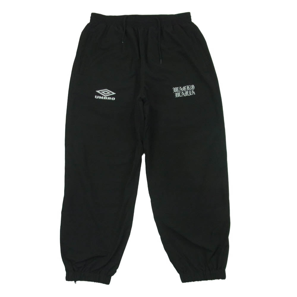 WACKO MARIA ワコマリア 26SS 26SS-WMO-UB02 UMBRO アンブロ TRACK PANTS トラック パンツ ブラック系 L【中古】