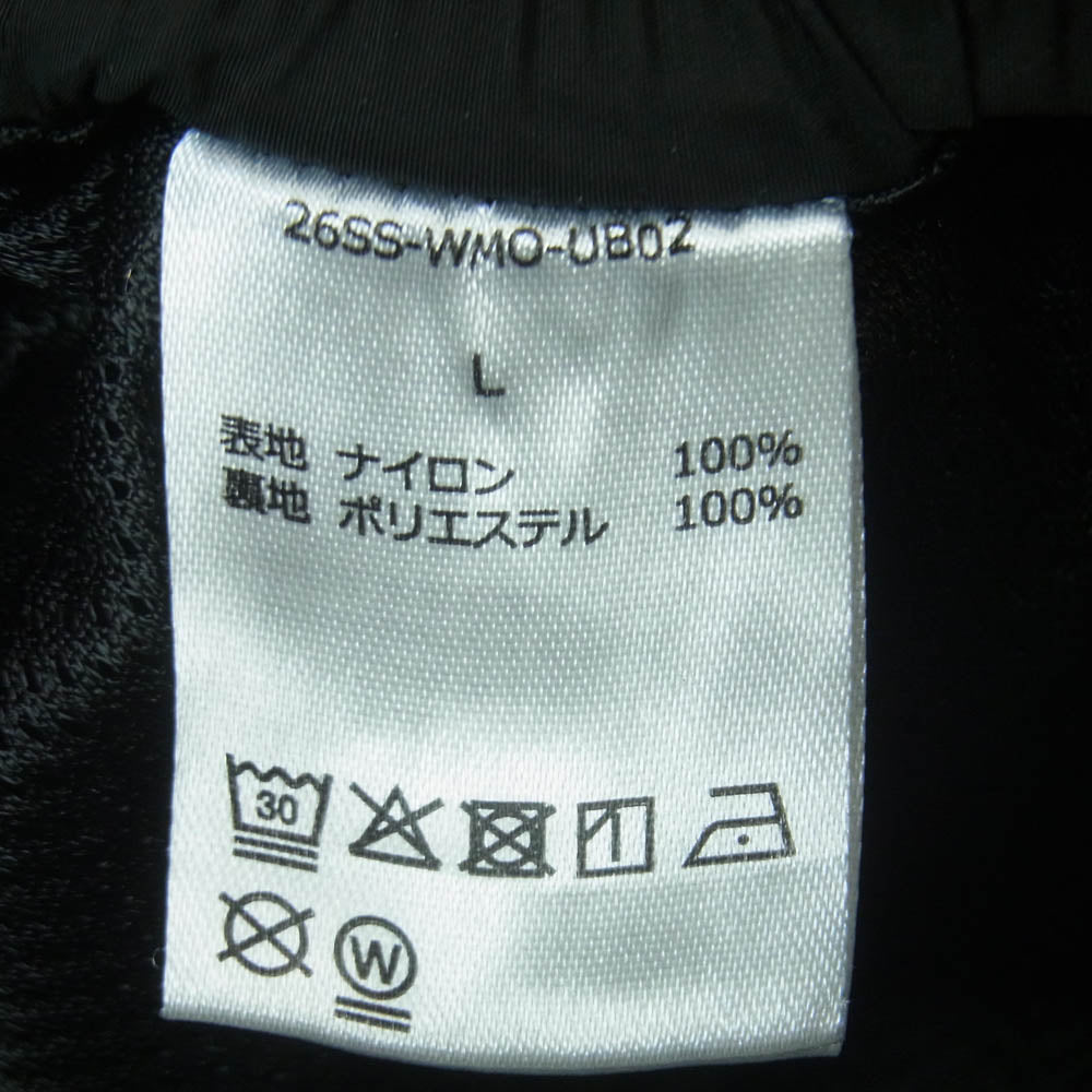 WACKO MARIA ワコマリア 26SS 26SS-WMO-UB02 UMBRO アンブロ TRACK PANTS トラック パンツ ブラック系 L【中古】