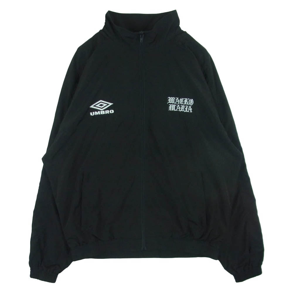 WACKO MARIA ワコマリア 26SS 26SS-WMO-UB01 UMBRO アンブロ TRACK JACKET TYPE-1 トラック ジャケット ブルゾン ブラック系 L【中古】