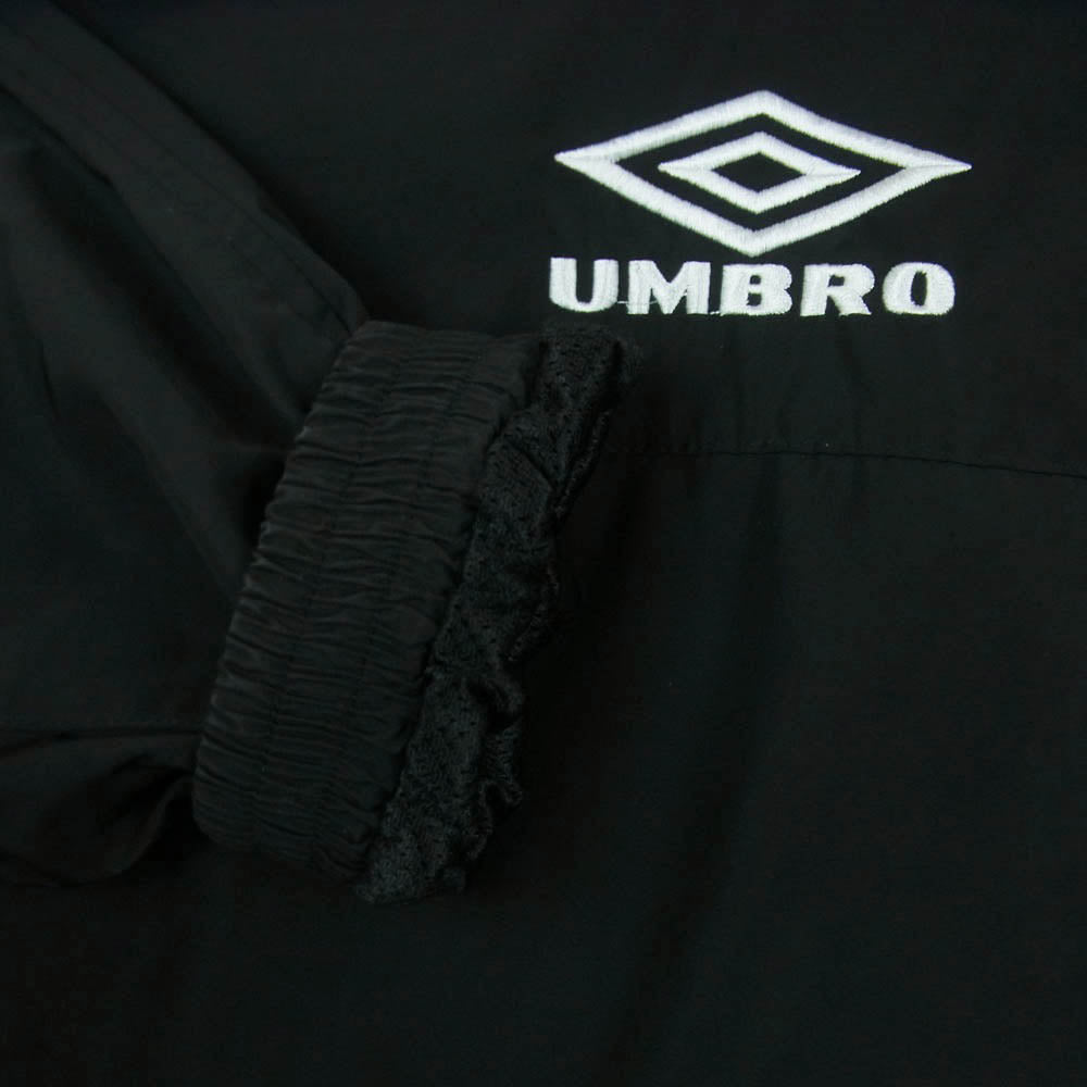 WACKO MARIA ワコマリア 26SS 26SS-WMO-UB01 UMBRO アンブロ TRACK JACKET TYPE-1 トラック ジャケット ブルゾン ブラック系 L【中古】