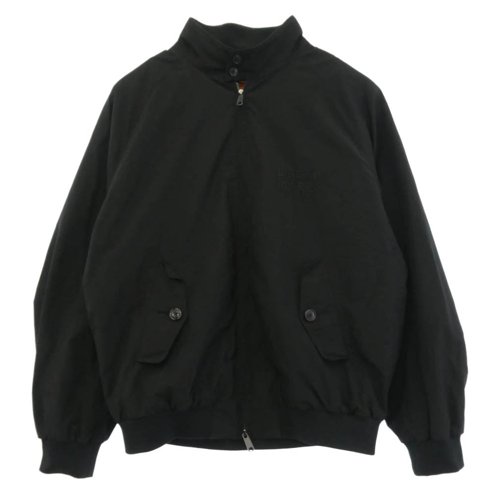 WACKO MARIA ワコマリア BARACUTA バラクータ 25SS 25SS-WMO-BC01 × BARACUTA バラクータ G9 HARRINGTON JACKET ハリントン ジャケット ブルゾン ブラック系 XL【中古】