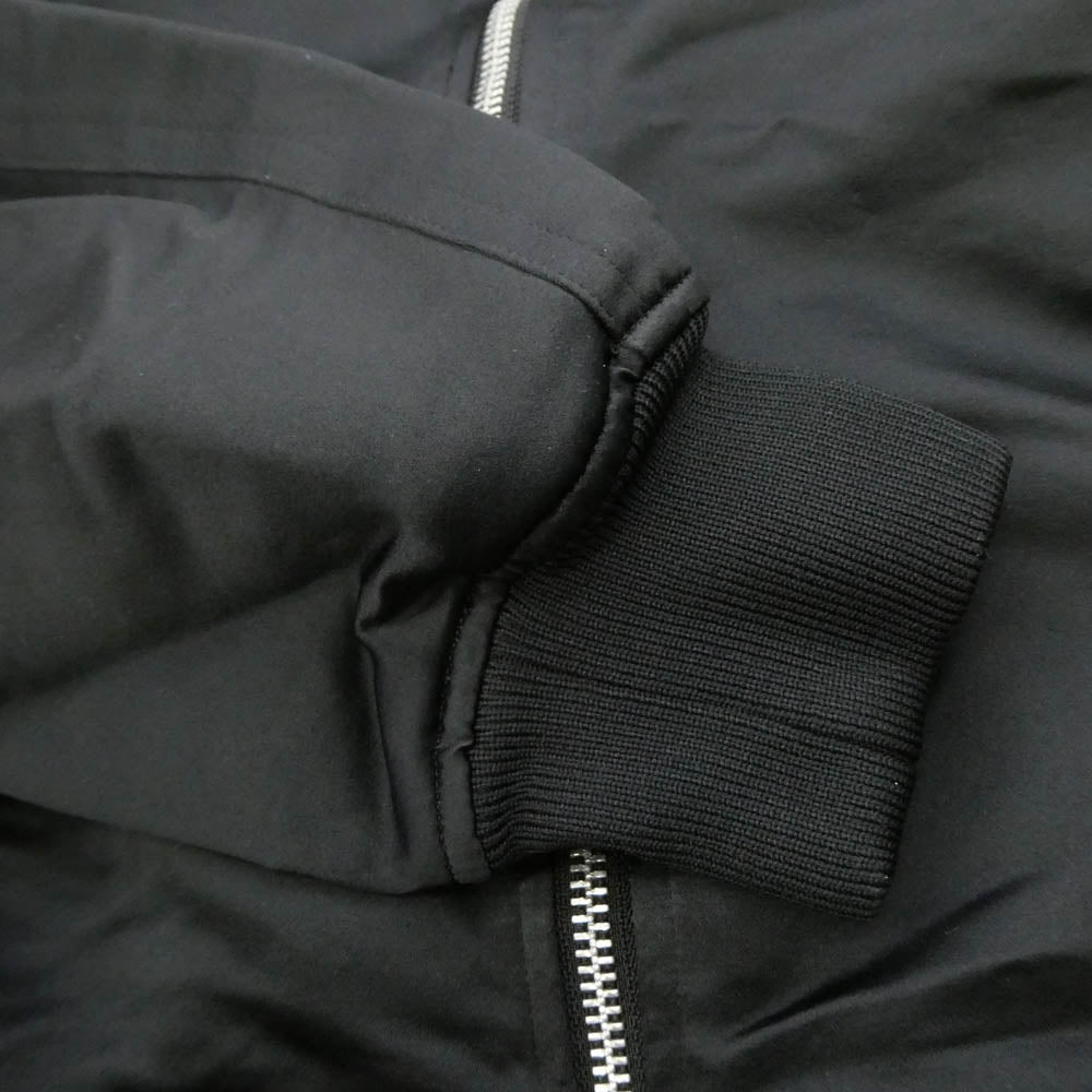 COMME des GARCONS コムデギャルソン 26SS RQ-J014 コムコム 裾フリル MA-1 ブルゾン ジャケット ブラック系 S【中古】
