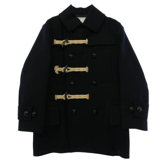 Sacai サカイ 24AW 24-03415M Wool Melton Jacket ウール メルトン ジャケット ネイビー系 2【中古】