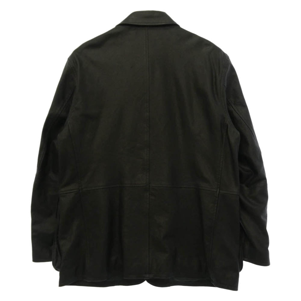 AURALEE オーラリー 26SS A26SB01BL TEXTURED LAMB LEATHER BLOUSON レザー ブルゾン ジャケット ブラウン系 4【極上美品】【中古】