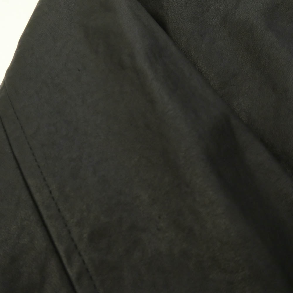 AURALEE オーラリー 26SS A26SB01BL TEXTURED LAMB LEATHER BLOUSON レザー ブルゾン ジャケット ブラウン系 4【極上美品】【中古】