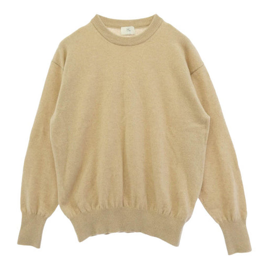 ヘリル 25AW 25-080-HL-8050-30 Golden Cash Pullover ゴールデンキャッシュ カシミヤ100% プルオーバー ニット ベージュ系 1【中古】