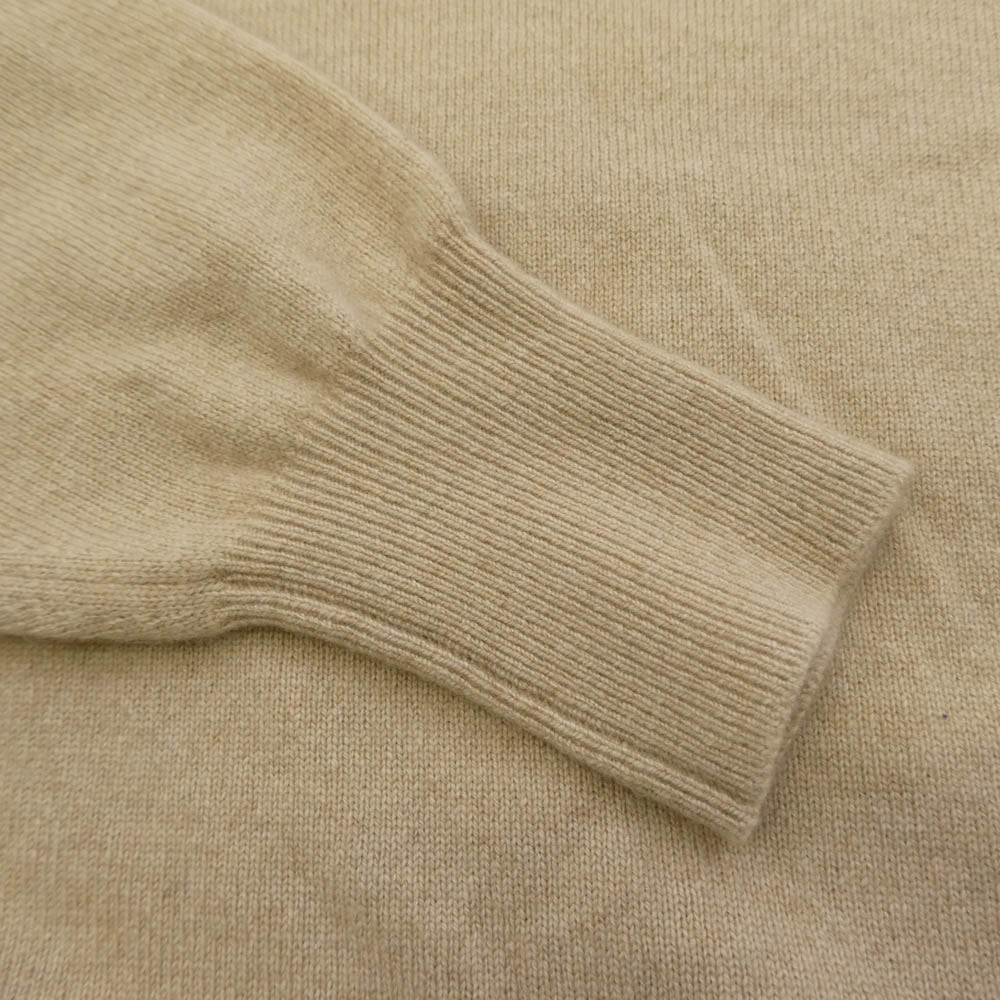 ヘリル 25AW 25-080-HL-8050-30 Golden Cash Pullover ゴールデンキャッシュ カシミヤ100% プルオーバー ニット ベージュ系 1【中古】