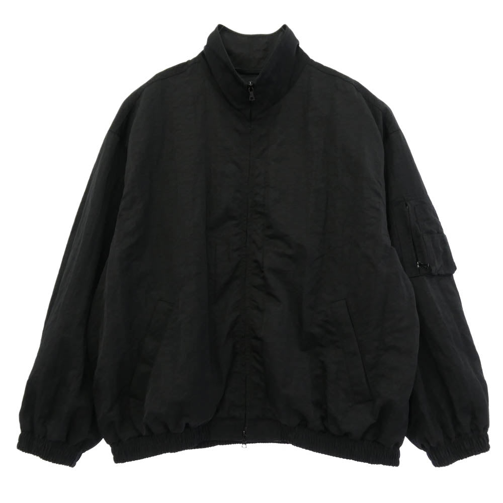ssstein シュタイン 26SS ST.1386 SHRUNK NYLON OVERSIZED FIGHT JACKET ナイロン オーバーサイズ ジャケット ブラック系 S【中古】