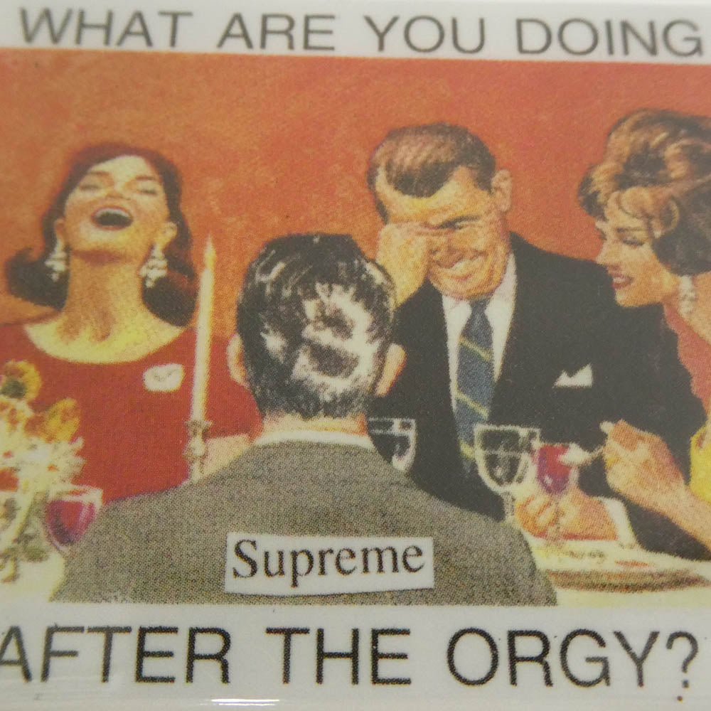 Supreme シュプリーム 17SS Orgy Magnet オージー マグネット 磁石 ホワイト系【新古品】【未使用】【中古】