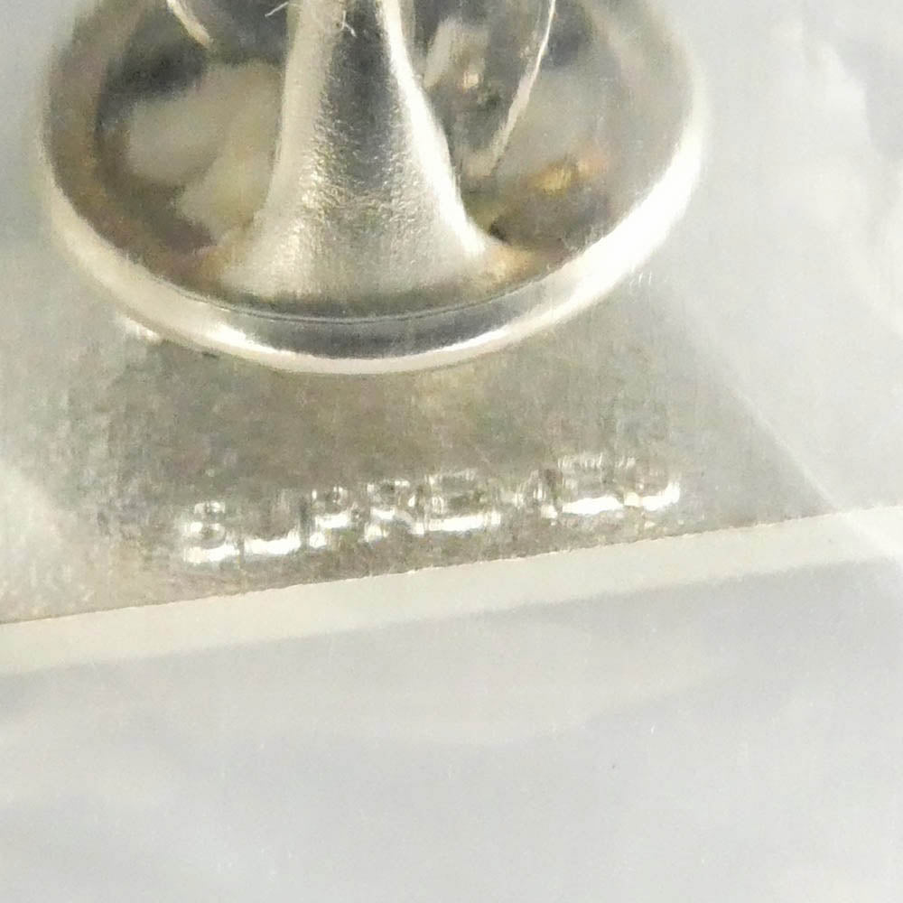 Supreme シュプリーム 22AW Fuck Around Pin ファックアラウンド ピン ピンバッチ ピンズ シルバー系【新古品】【未使用】【中古】