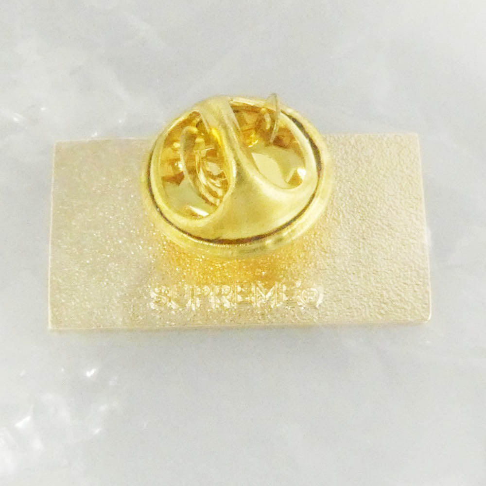 Supreme シュプリーム 23SS one two fuck you pin ワン ツーファック ユー ピン ピンバッチ ピンズ ゴールド系【新古品】【未使用】【中古】