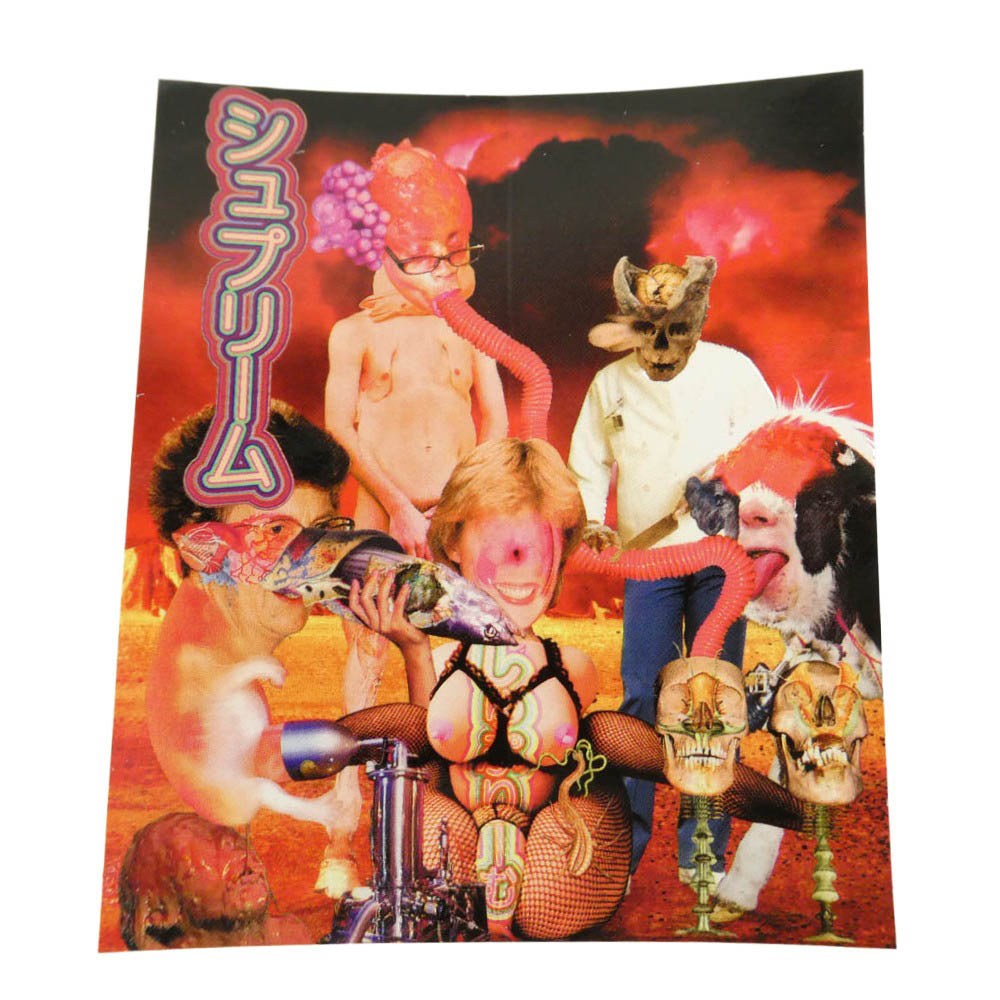 Supreme シュプリーム 19SS Sekintani La Norihiro Sticker Set セキン・タニ ステッカー 4枚 セット【新古品】【未使用】【中古】