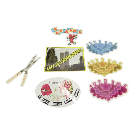 Supreme シュプリーム 19SS STICKER SET ステッカー 8枚 セット【新古品】【未使用】【中古】