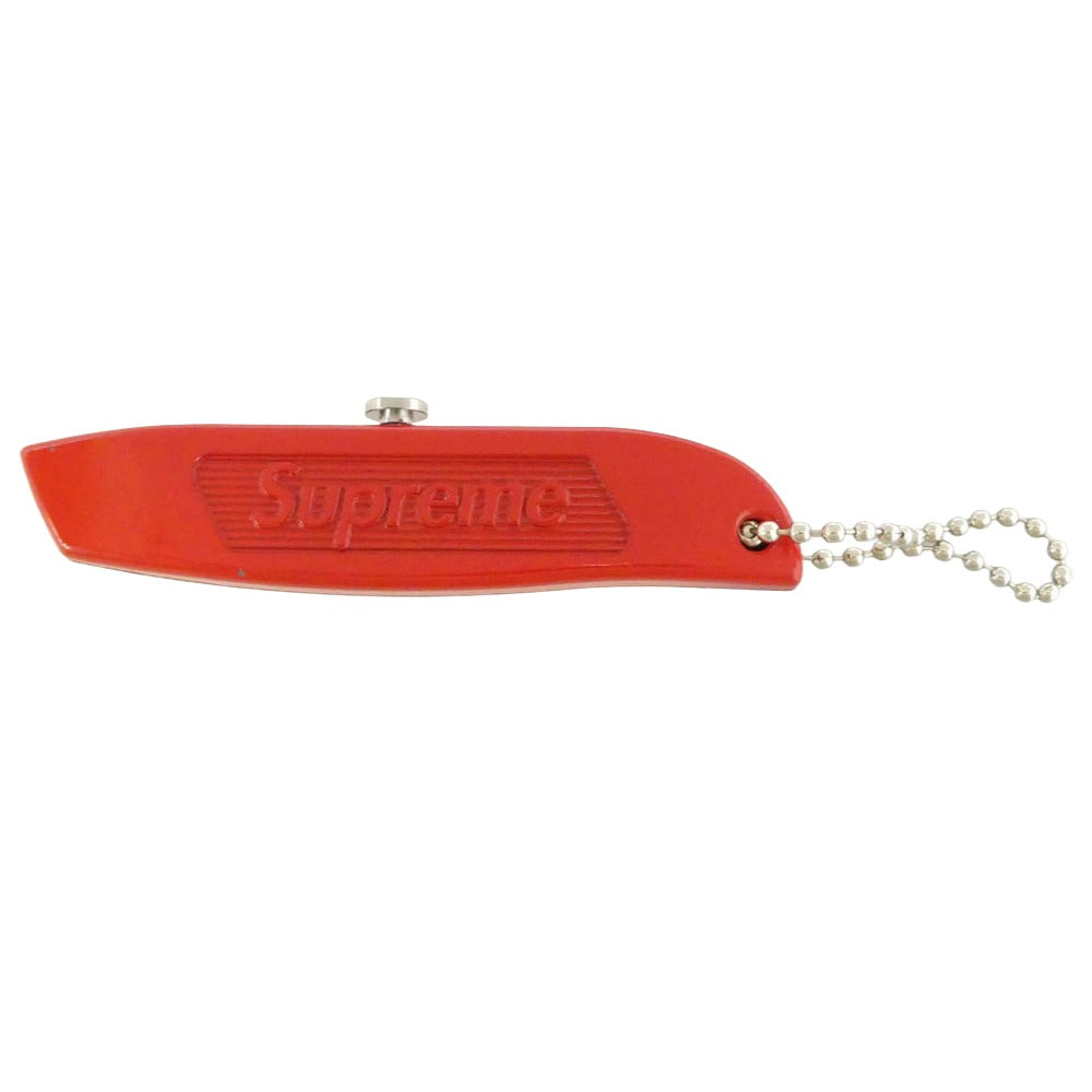 Supreme シュプリーム 15AW Utility Knife Keychain ユーティリティ ナイフ キーホルダー キーチェーン レッド レッド系【極上美品】【中古】