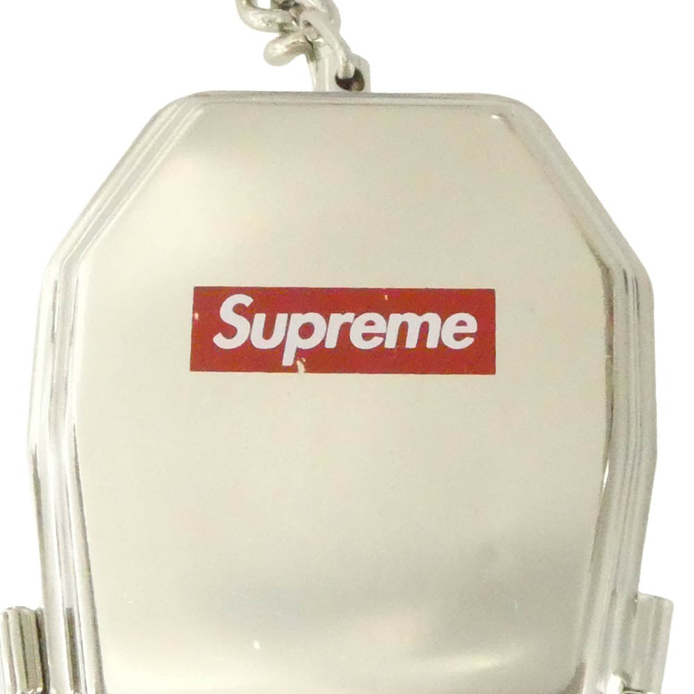 Supreme シュプリーム 17AW Coffin Ashtray アッシュトレイ 携帯灰皿 キーチェーン キーホルダー シルバー系【極上美品】【中古】