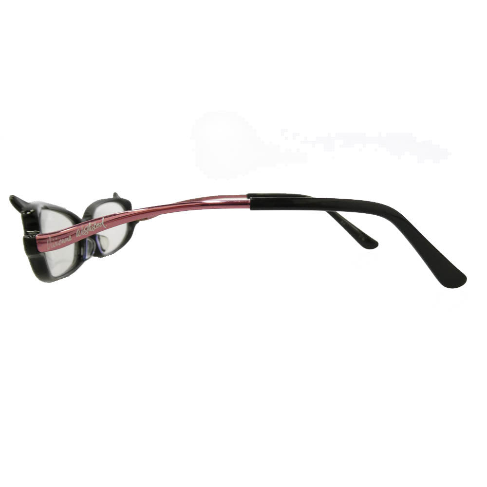 Vivienne Westwood ヴィヴィアンウエストウッド VW5073 猫耳 眼鏡 メガネ アイウェア 度入りレンズ 50□15【中古】